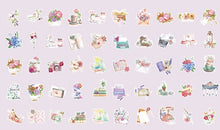 Load image into Gallery viewer, Yuxian Sticker Box- Sweet Afternoon Flower Story
