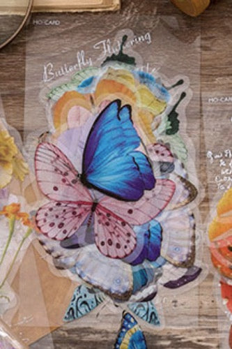 Mo•Card Sticker Sack- Butterflies
