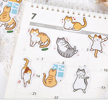 Load image into Gallery viewer, Candy Poetry Sticker Box- Cat and Dog Friends
