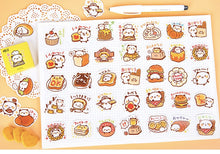 Load image into Gallery viewer, Candy Poetry Sticker Box- Panda Bakery
