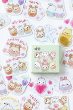 Load image into Gallery viewer, Candy Poetry Sticker Box - Soft Cute Babies
