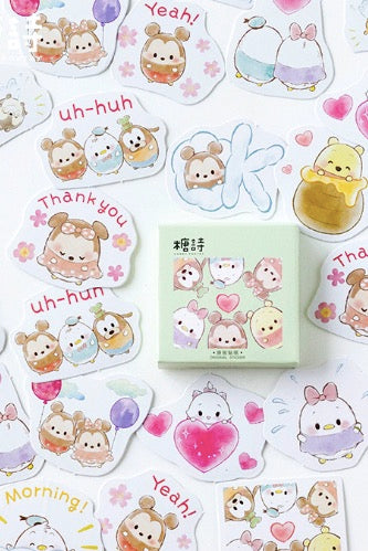 Candy Poetry Sticker Box - Soft Cute Babies