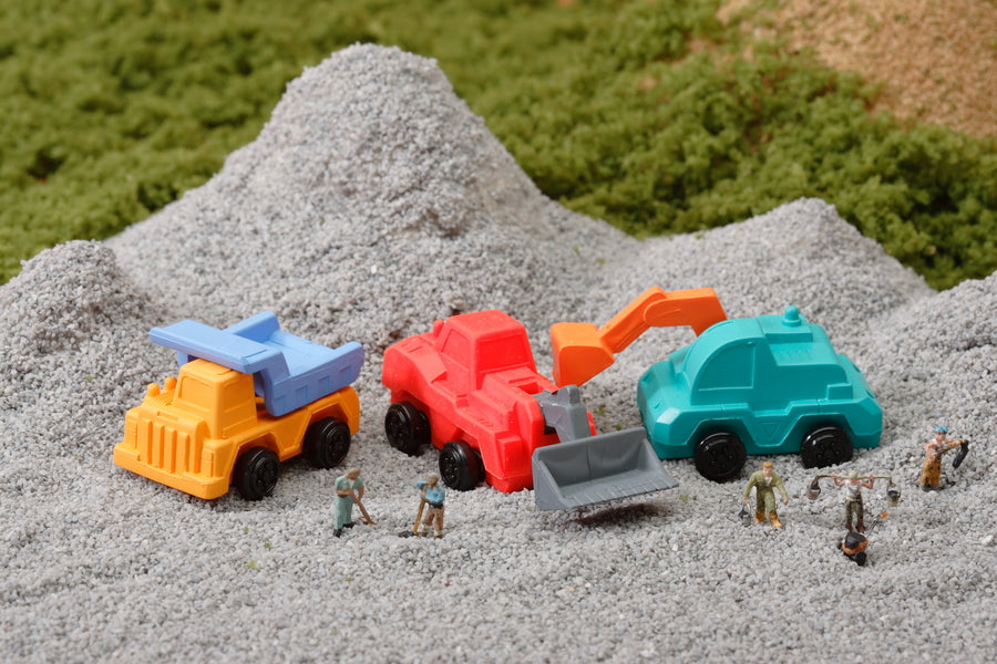 Iwako Construction Vehicle Erasers