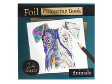 Load image into Gallery viewer, Square Foil Colouring Books
