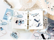 Load image into Gallery viewer, Mo•Card Sticker Sack- Hugs from the Glacier
