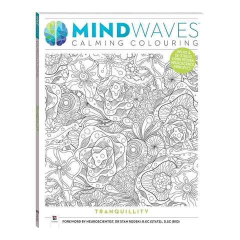 Mindwaves Calming Colouring Book- Tranquility