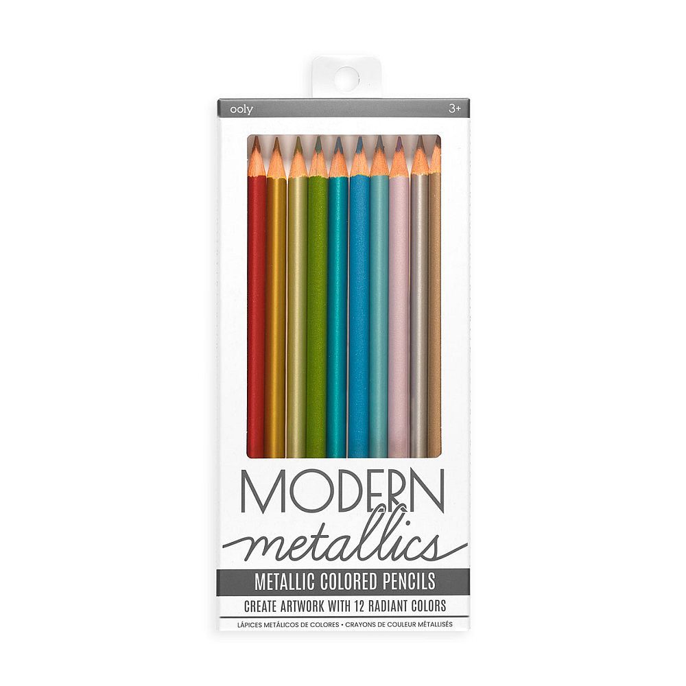 Ooly Modern Metallics Coloured Pencils