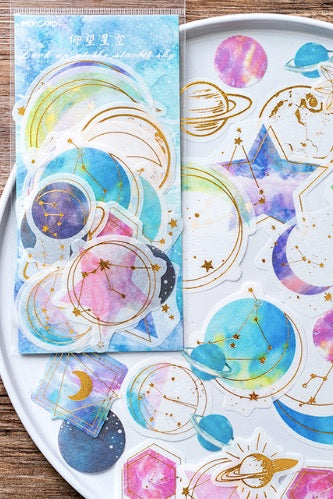 Mo•Card Sticker Sack- The Stars Last Night