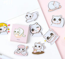 Load image into Gallery viewer, Sticker Box- Big Eyed Cat
