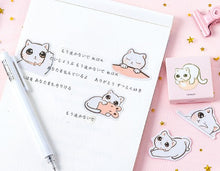 Load image into Gallery viewer, Sticker Box- Big Eyed Cat
