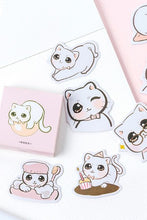 Load image into Gallery viewer, Sticker Box- Big Eyed Cat
