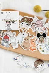 Mo•Card Sticker Box- Cute Rabbit