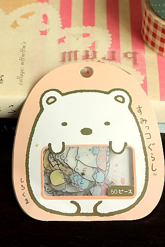 Sumikkogurashi Sticker Sack- White Bear