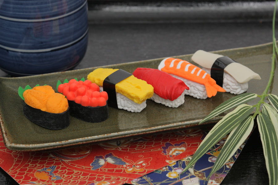 Iwako Sushi Erasers