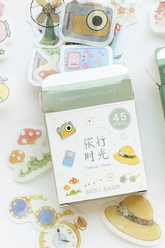 Sticker Box- Travel Time