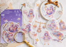 Load image into Gallery viewer, Mo•Card Sticker Sack- Weather- Moon Light
