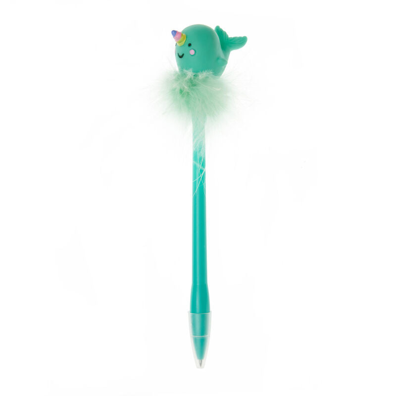 Writing is Magic Narwhal Pen with Light.